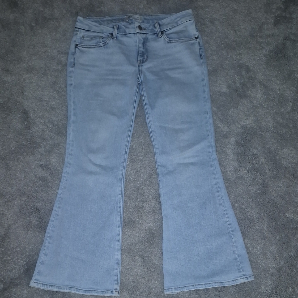 EUC BKE Light Blue Flare Jeans